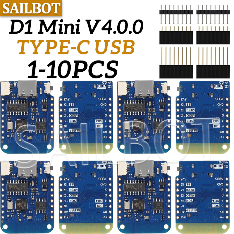 1-10 adet WeMos D1 Mini ESP826 - Esp8266 Nodemcu Board incelemesi ve fiyatı