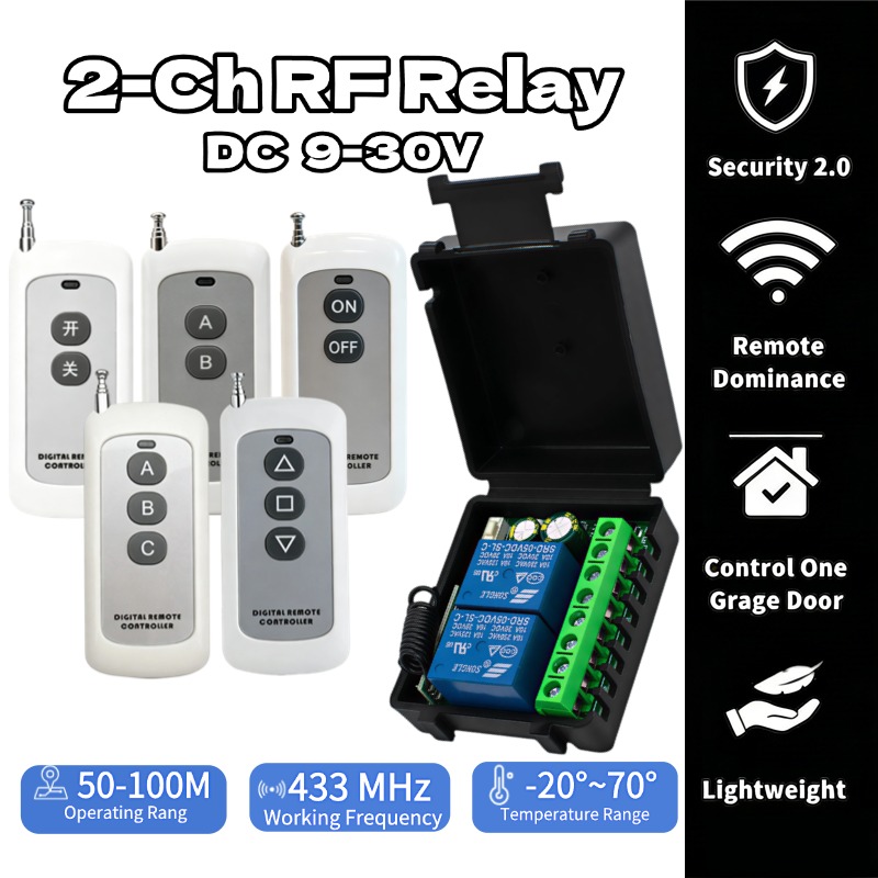12V 24V 433Mhz RF Aktüatör Mot - 433Mhz Receiver Module incelemesi ve fiyatı