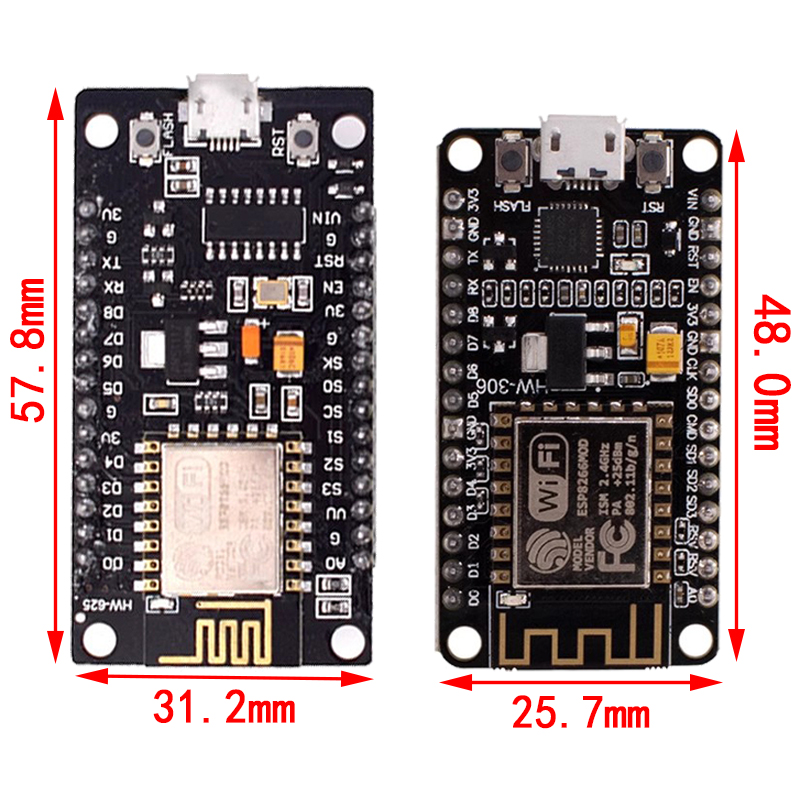 Kablosuz Modül CH340/CP2102/CH - Esp8266 Nodemcu Board incelemesi ve fiyatı